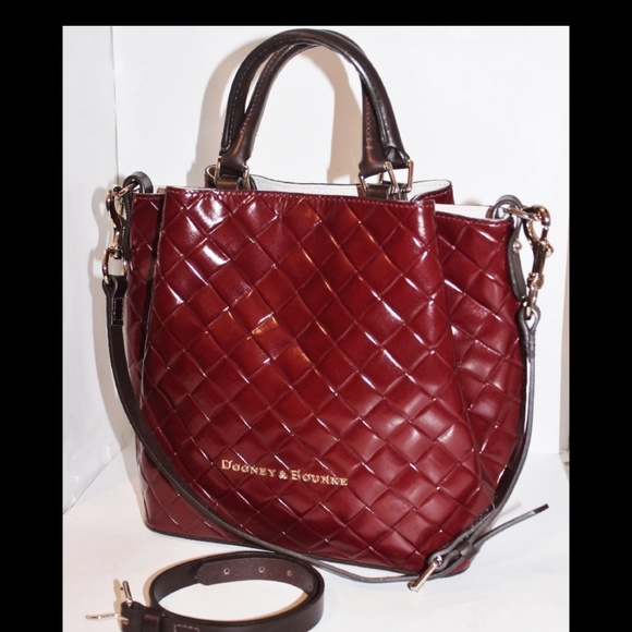 Dooney & Bourke Handbags - New Dooney & Bourke Woven Leather Barlow Bag